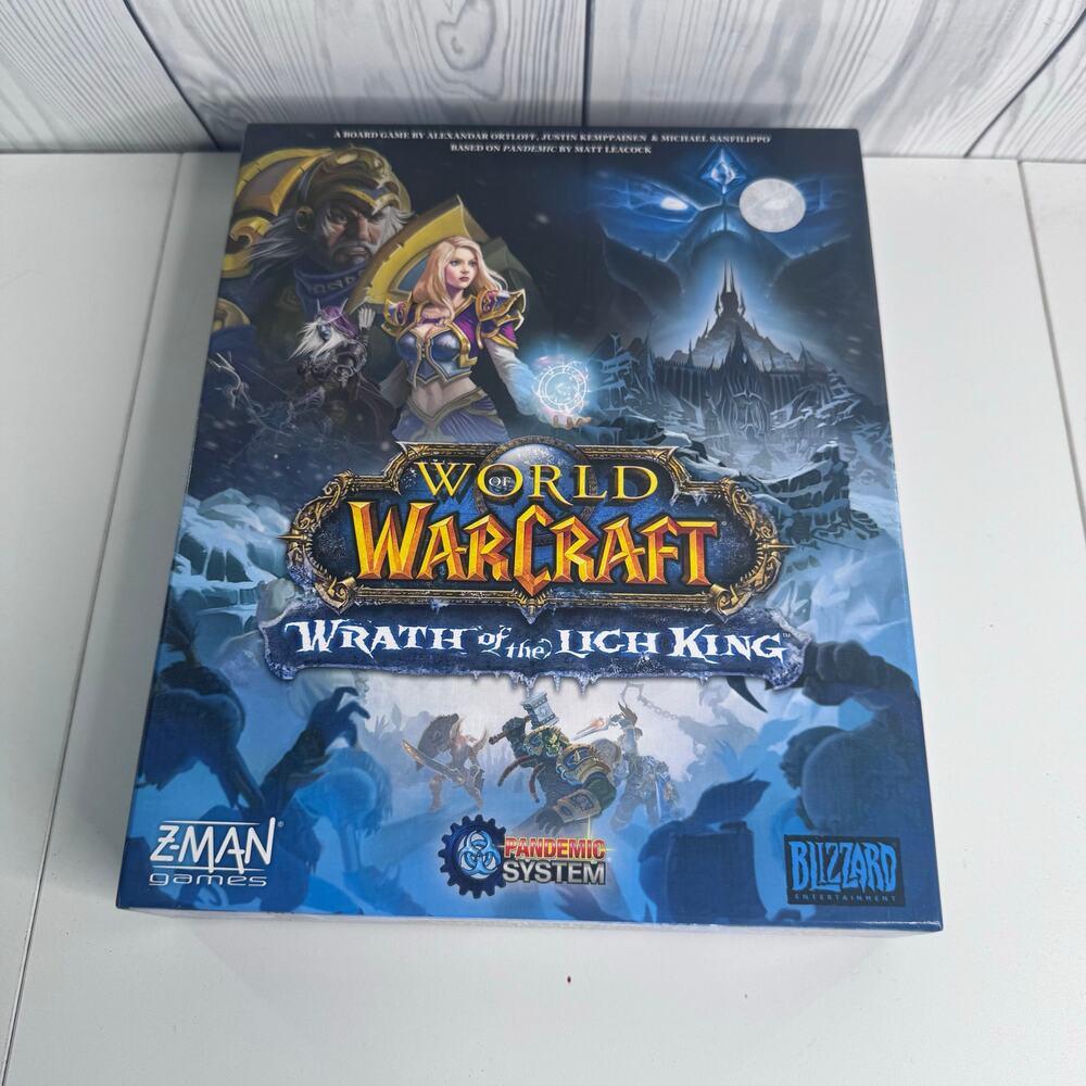 Board Games - Blizzard WOW Wrath Of Lich King - Complete - Excellent Condition
